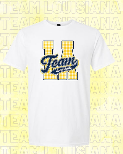 TODDLER Team Louisiana Gingham