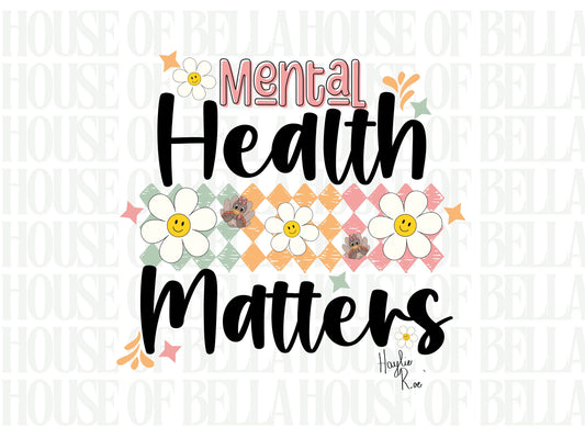 Mental Health Matters Stickers