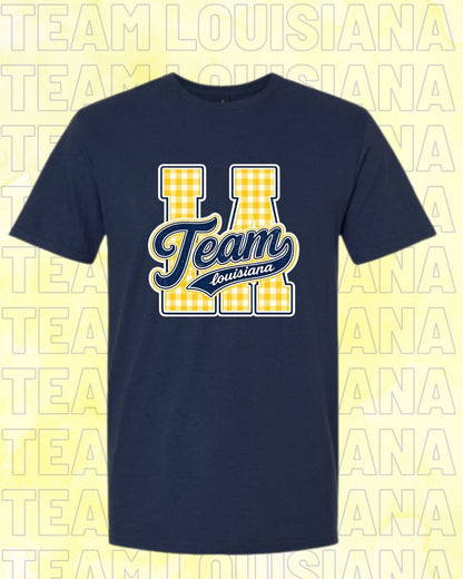 TODDLER Team Louisiana Gingham