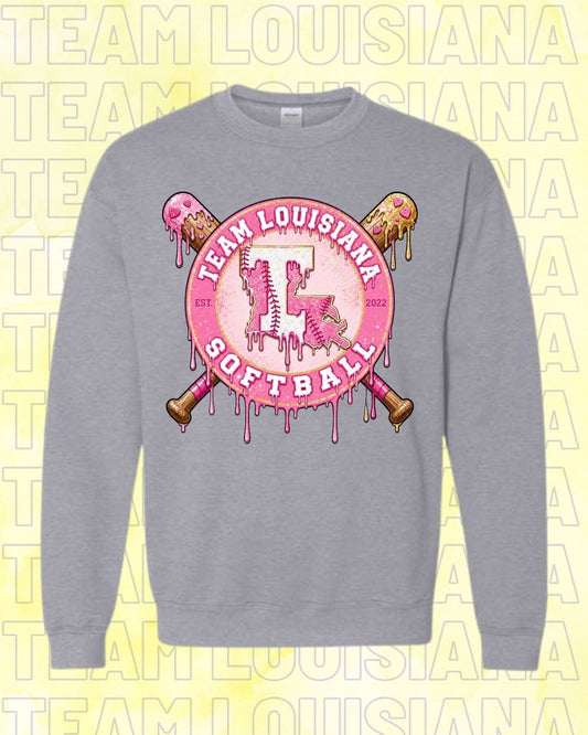 YOUTH Team Louisiana Pink Drip