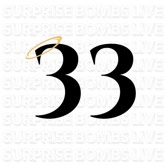 Surprise Bombs Live #33 Sticker