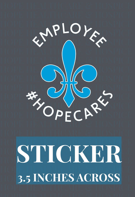 Employee Hopecares Sticker