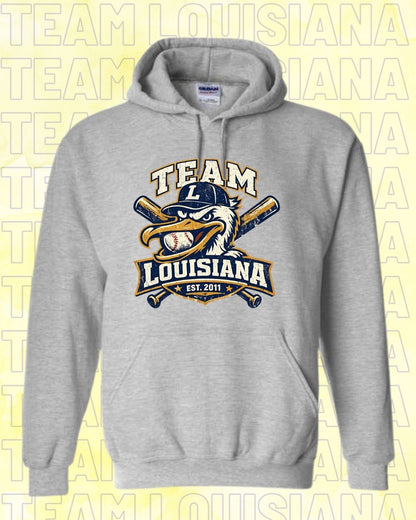 ADULT Team Louisiana Pelican Grunge