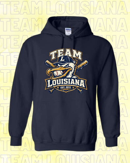 ADULT Team Louisiana Pelican Grunge