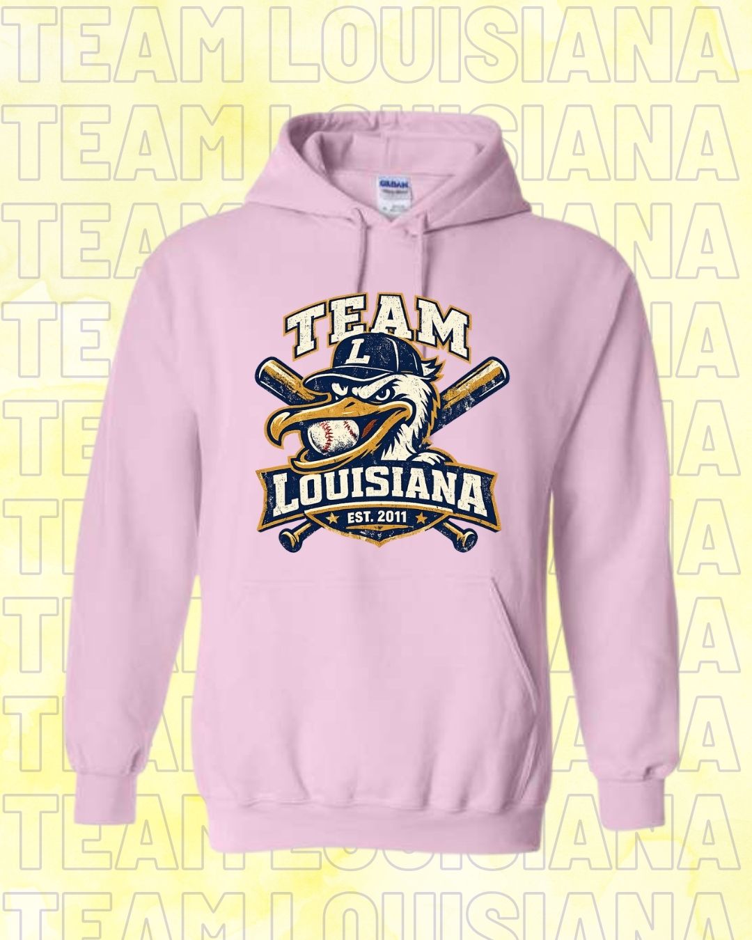 TODDLER Team Louisiana Grunge Pelican