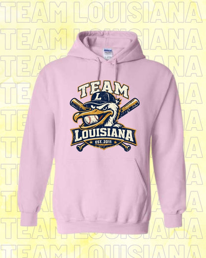 ADULT Team Louisiana Pelican Grunge