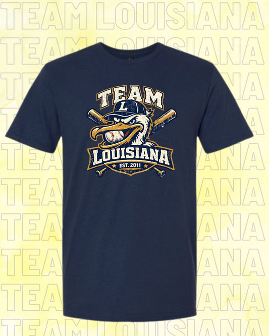 YOUTH Team Louisiana Pelican Grunge