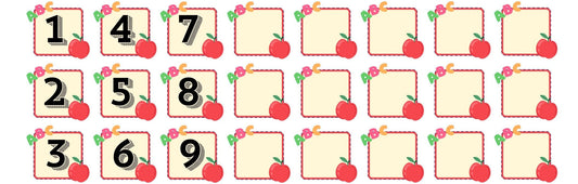 Sheet of Label Stickers-Design 8