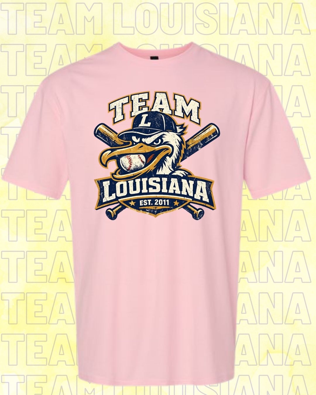 YOUTH Team Louisiana Pelican Grunge