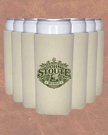 John Stoute Music 12oz Koozie