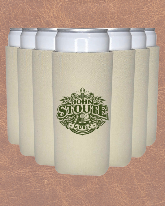 John Stoute Music 12oz Koozie