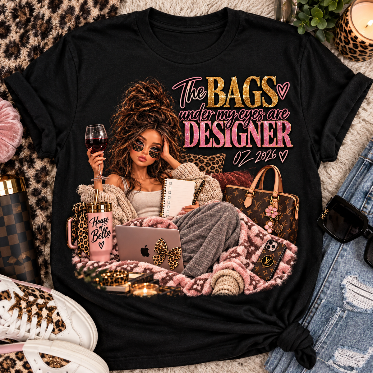The bags under my eyes are designer
