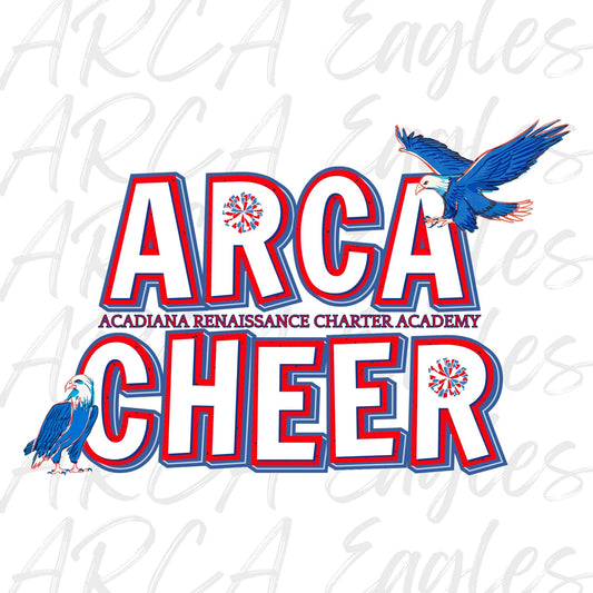 ARCA Cheer Sticker