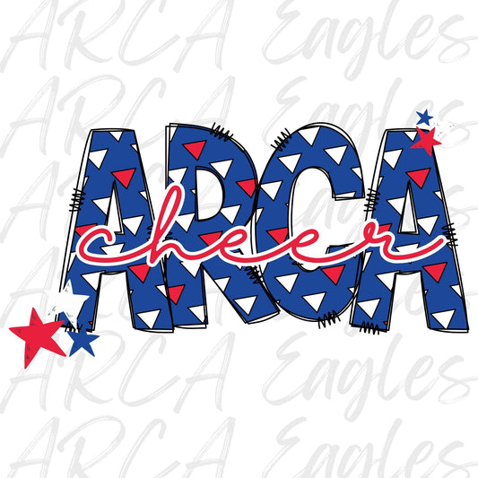 ARCA Eagles Cheer Sticker