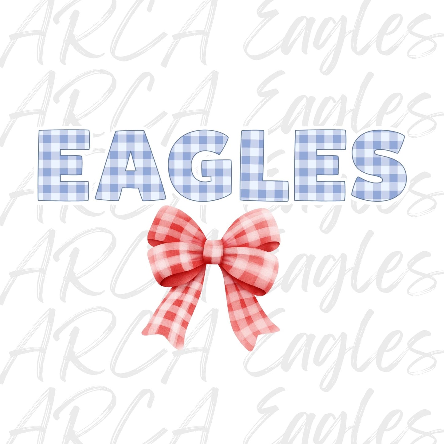 Eagles Bow Sticker