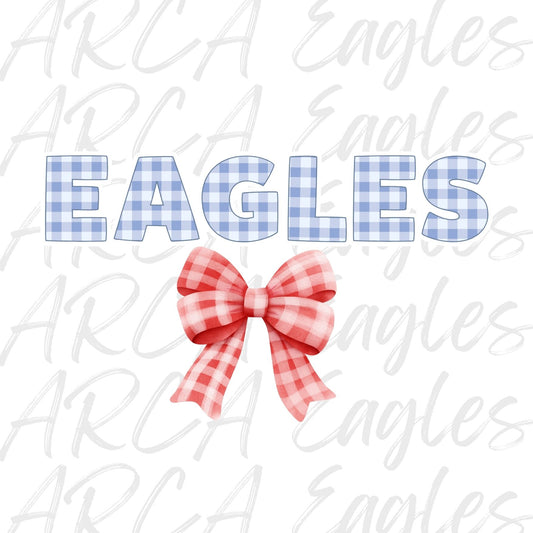 Eagles Bow Sticker