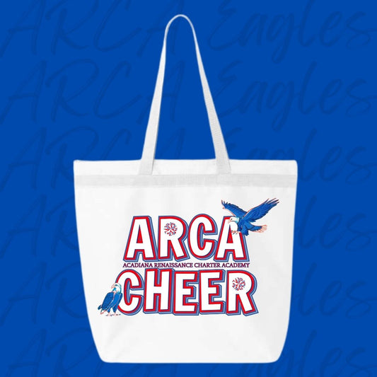 ARCA Cheer Zipper Tote Bag