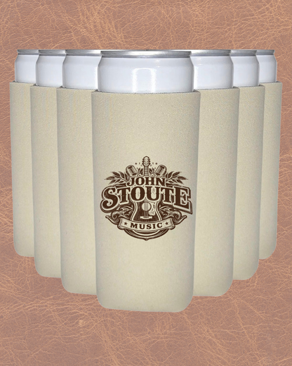 John Stoute Music 12oz Koozie