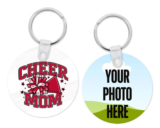 Cheer Mom Keychain