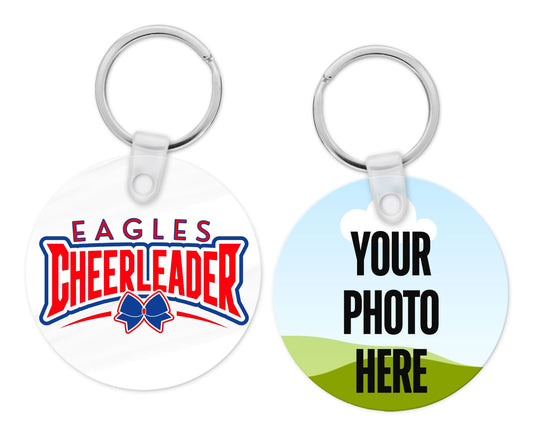 Eagles Cheerleader Keychain