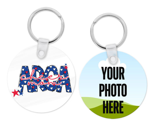 ARCA Cheer Mom Keychain