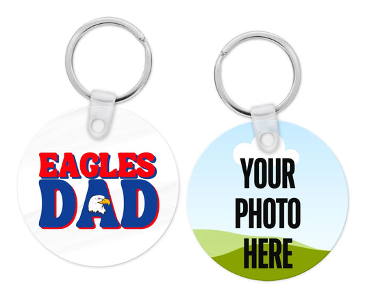 Eagles Dad Keychain