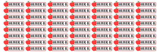 Sheet of Label Stickers-Design 5