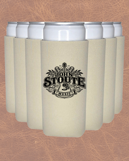 John Stoute Music 12oz Koozie