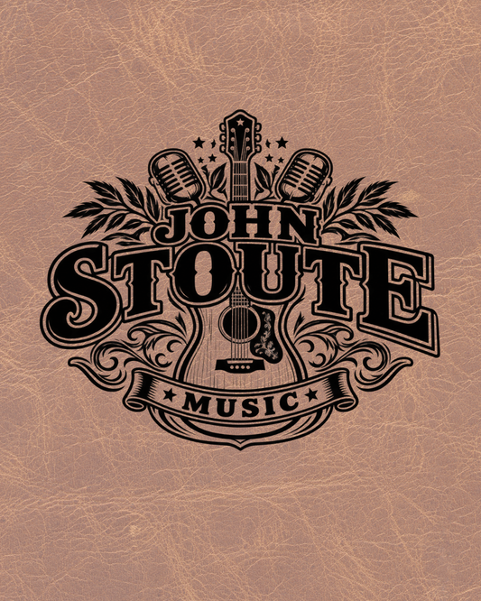 John Stoute Music Sticker