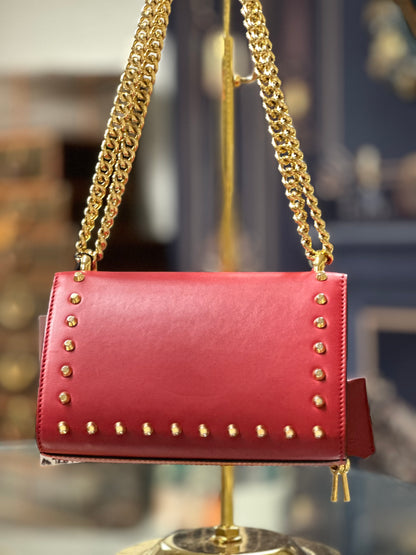 Gucci Pearl Padlock Mini Red