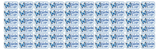 Sheet of Label Stickers-Design 15