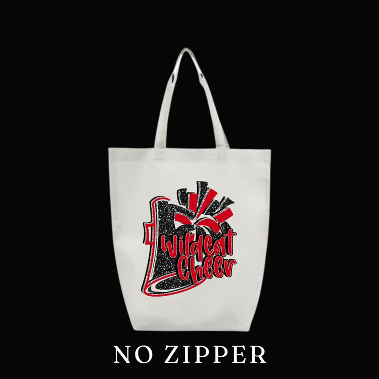 Wildcat Cheer Tote-No Zipper