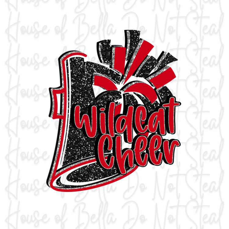 Wildcat Cheer Sticker